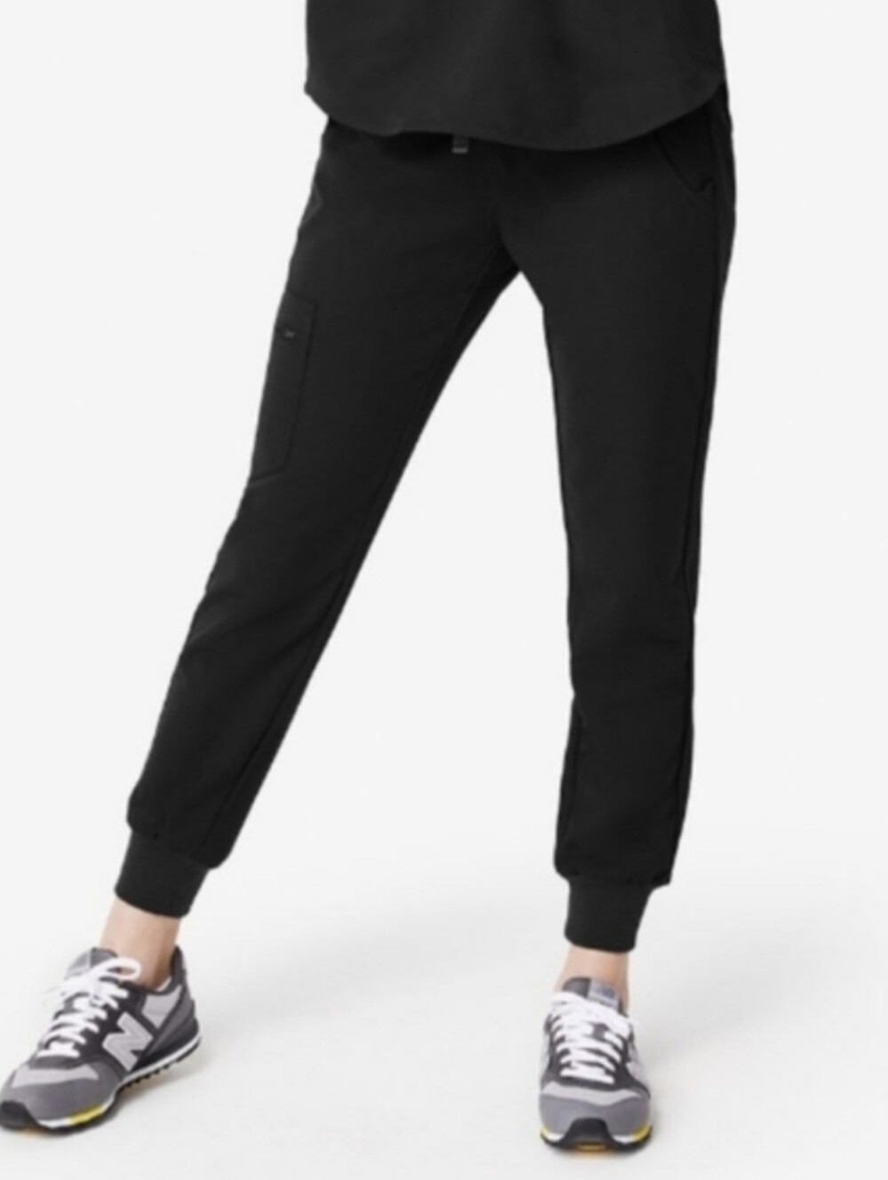 Figs Black Zamora Jogger Scrub Pants